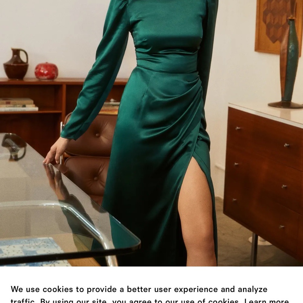 Reformation Camilla dress beautiful fit for holiday